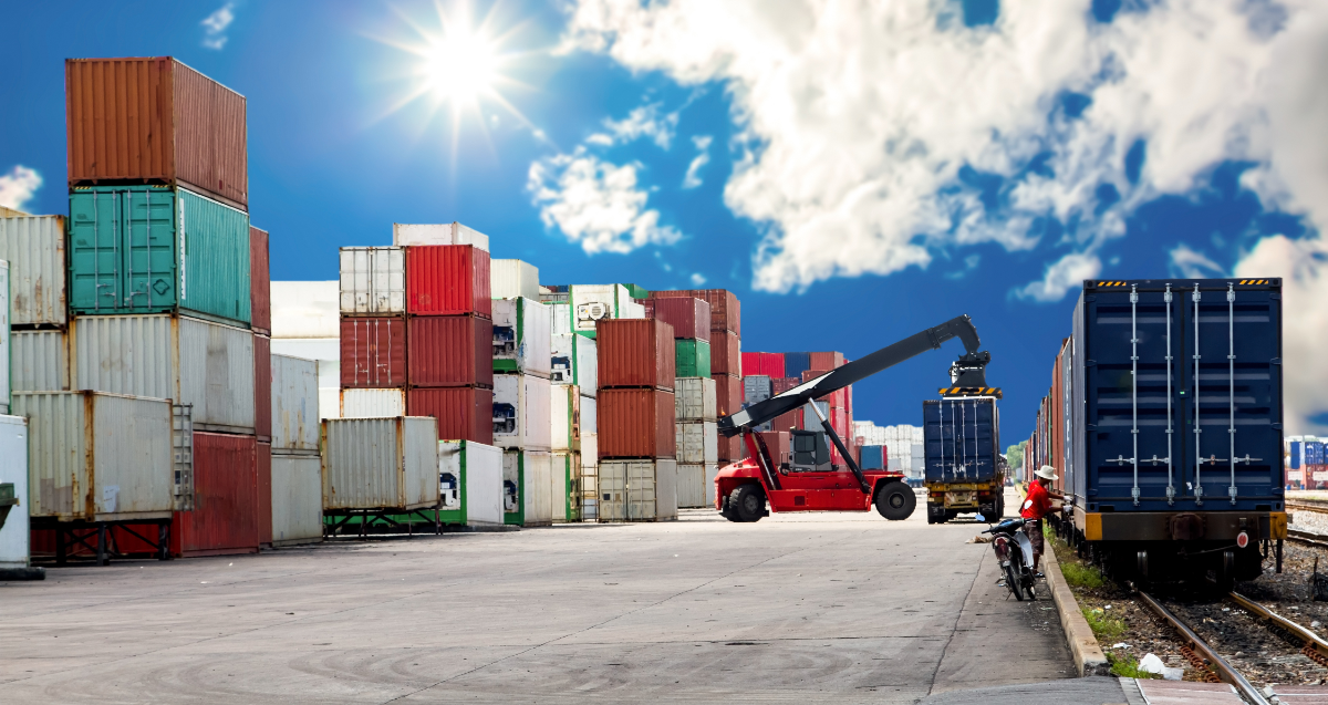 Container terminal logistics